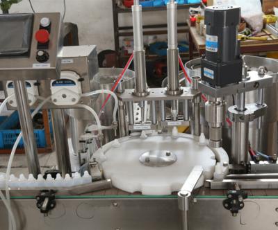 China El PLC controla el equipo de alimentación embotellador de relleno de la máquina del líquido de alta velocidad de E que capsula en venta