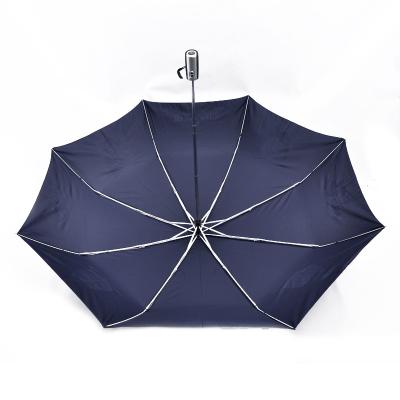 China Modern 3 Fold Umbrella Promotion Gift Three Folds Full Automatic Advertising Umbrella for sale