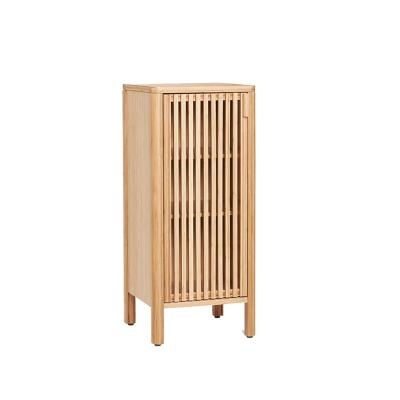 China EUROPEAN European Style Single Floor Bamboo Cabinet for Bathroom Living Room Dining and Hall for sale