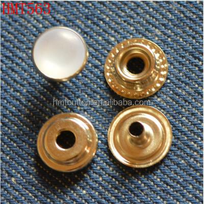 China Durable 222# Pearl Press Metal Snap Button for sale