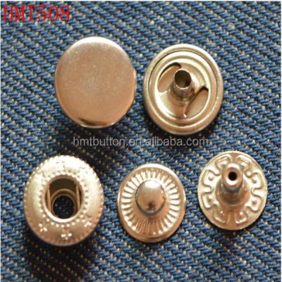 China Metal viable button snaps for leather for sale