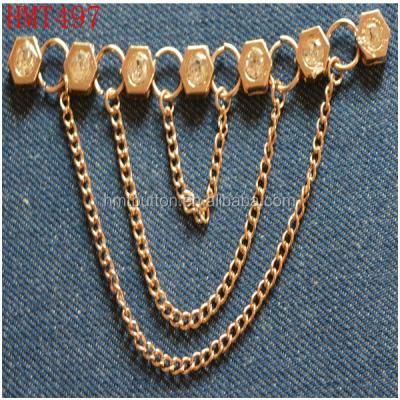 China Decorative gold metal chain for sale