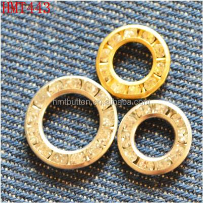 China Metal Garment Accessories Nickel Free Eyelets with Stones for sale