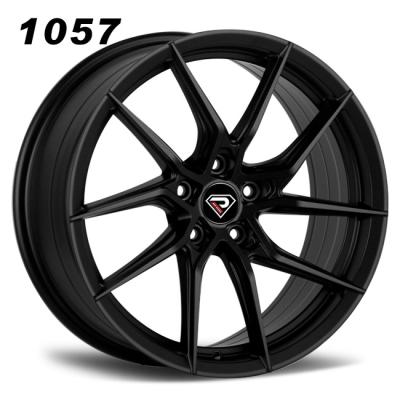 China ALLOY VS1057, aftermarket alloy wheels in stock. Black satin rims for sale