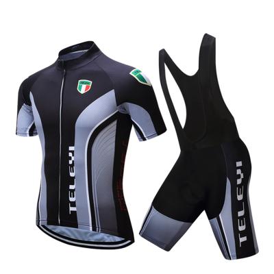 China 2022 Outdoor Cycling Bicicleta Summer Ropa Ciclismo Cycling Jersey Sets Teleyi Breathable Clothes Clothing Bike Cycling Suits for sale