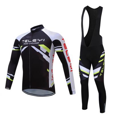 China Teleyi Breathable Bike Team Racing Cycling Jersey Spring Long Sleeve Cycling Clothing Ropa Ciclismo Breathable Bicycle Clothes Bike Jersey for sale