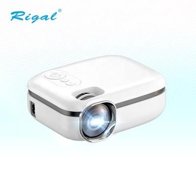 China Rigal Support 1080P Wireless Data Show Outdoor Travel Portable Mini Projector Infocus for sale