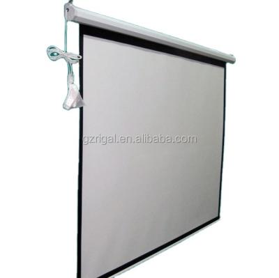 China 2019 The Hottest Electric Projector Screen In 4:3 / 16:9 Electric Projector Screen for sale