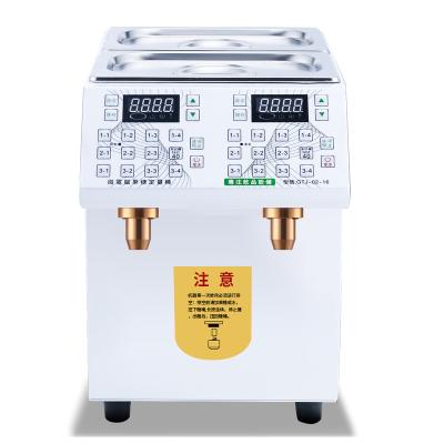 China 2021 New Product Hotels Tea Shop Quantitative Dispenser Cylinder Fructose Dispenser Machine Double Syrup And Drink Milk for sale