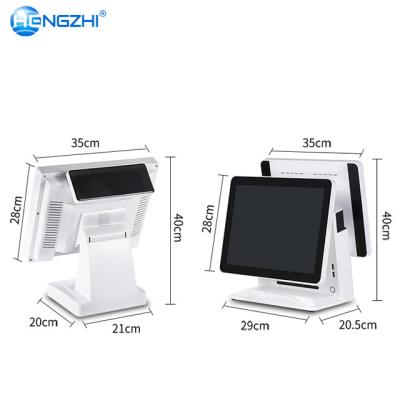 China Milk tea shop/cafe/restaurant/kitchen POS system automatic cash register machine touch screen for sale