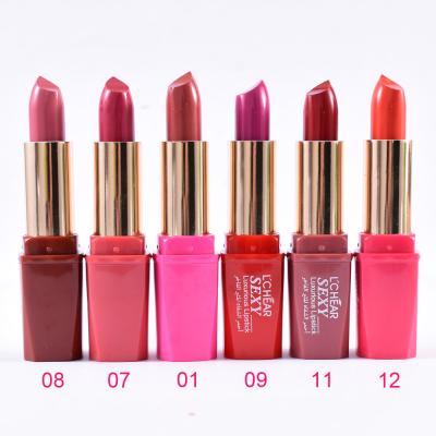 China Sunscreen OEM Day To Beauty Fashion Highlight Lipstick Waterproof Lipstick Set Lip Makeup Lchear 511068B for sale