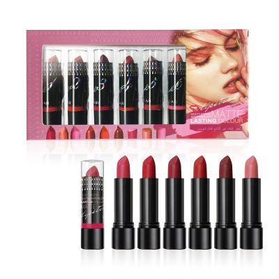 China Sunscreen Private Label Cosmetics Wholesale Matte Lipstick Long Lasting Waterproof Matte Lipstick for sale