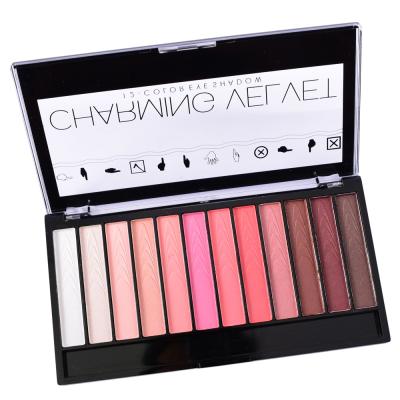 China Wholesale LCHEAR 592064 Cosmetics Waterproof Waterproof 12 Color Matte MakeUp Eye Shadow Palette for sale