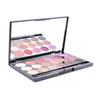 China Wholesale LCHEAR 18 Colors Eyeshadow Palette Waterproof OEM ODM Private Label Cosmetics for sale