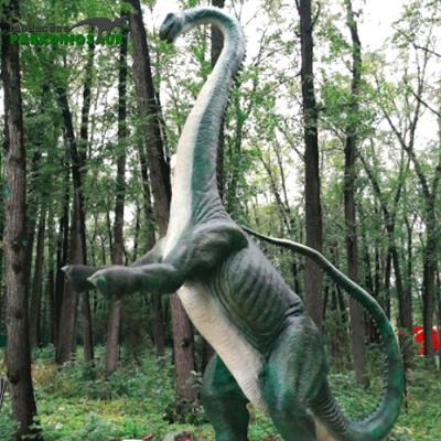 China Amusement Park Realistic Long Neck Dinosaur Diplodocus Jurassic Animatronic Statue for sale