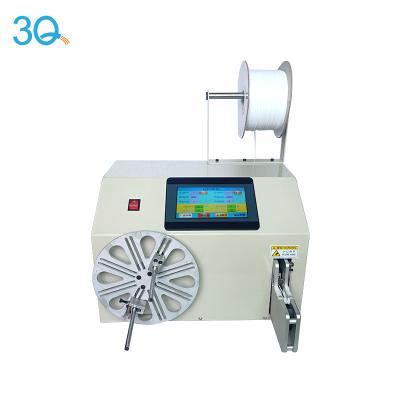 China Scrap Copper Wire Cable 3Q Internet Auto Cut Cable Counting Meter Winding Binding Machine for sale