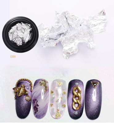 China Nail Art Design Fashion and Selling Accessories 2022 Popular Japanese Wholesale Luxury Color Foil Nail Stickers Nail Jewelry New for sale