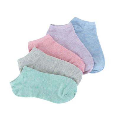 China Spring and autumn QUICK-DRY women's socks candy color boat socks 8 colorful cotton women's socks stockings for sale