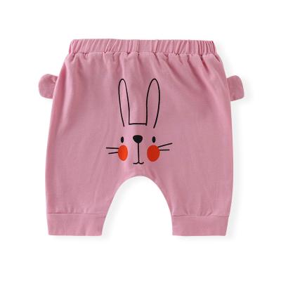 China 2021 children's breathable big butt pants South Korean five-hundred pants boys and girls new cotton summer baby pp pants for sale