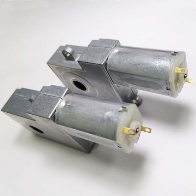 China 12 Volt Gear Reducer Motor 40NM 390 Self-lock DC Totally Enclosed Worm Gear Motor for sale