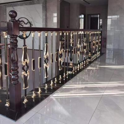 China Modern Aluminum Balustrade Fencing High End Elegant Modern Style Balcony Railing Balustrade for sale