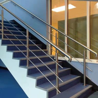 China Modern Stainless Steel Pillars Balcony Railing Stair Armrest Pillar Glass Railing Post Design for sale