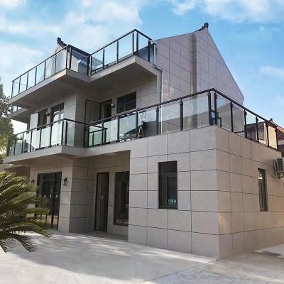 China Modern Stair Pillar System/Balcony Railing Stainless Steel Posts Tempered Glass Balustrade Post with Clamps for sale