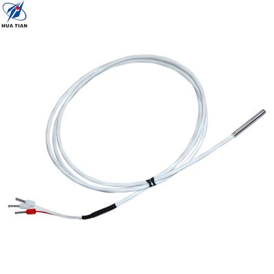 China Measure and Check Temperature Metal Housing PT100 Thin Film Resistance IP66 Bone Oil Thermocouple 3-Wire Temperature Sensor for sale