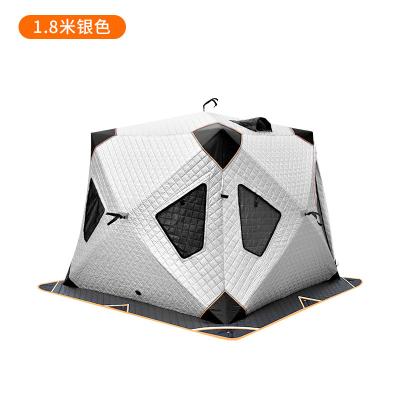 China UV-resistant 3-4 people add four layers of 200 gram cotton for cold protection and warmth travel fishing automatic tents for sale