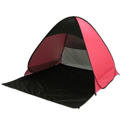 China 200X165X130CM Portable Cheap Beach Camping Tent 3-4 Person UV-Resistant Automatic Instant Toy Outdoor Tents for sale