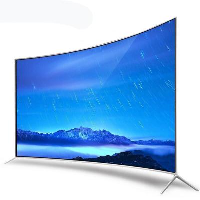 China Ultra HD Curved TV 32-75inch 4k Android Smart TV Bathroom Explosion-proof TV for sale