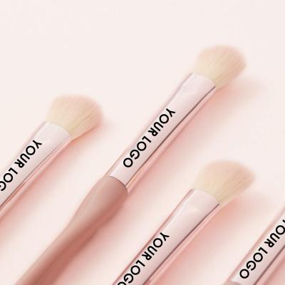 China Angular Blush Plantain Premium Custom Wholesale Private Label Makeup Brush 14 Other Synthetic Makeup Tools Vegan Brush Make Up Goat for sale