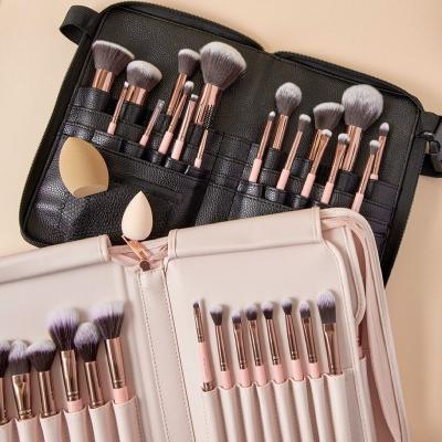 China Angular Blush NEW Luxury Makeup Tool Kit Custom Logo Wholesale Makeup Set Brush Sets With Bag High Quality For Beauty Business for sale