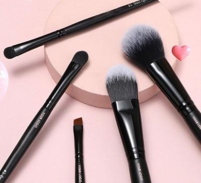 China Angular Blush My Young Social Media Supply Make Up Brush Set With Pocket Brushes Synthetic Makeup Brushes Hot Sale Soft Custom Logo In Stock for sale