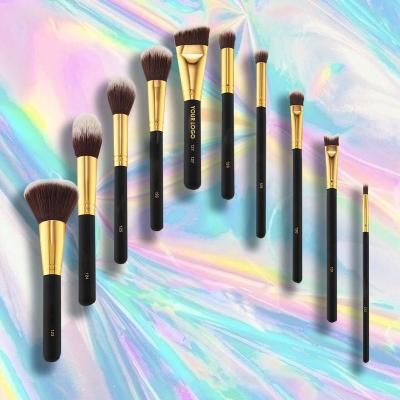 China Angular Blush New Arrival Brushes For Make Up 5/10/12/16/20/34 Pcs Black Logo For Makeup Set Brush Pink High Quality Makeup Made In Korea for sale