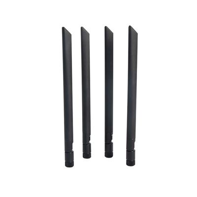 China New ABS Glue Rod Antenna 2.4G 5G 5100-5800Mhz 6Dbi Professional ABS Antenna Wifi Male Connector for sale