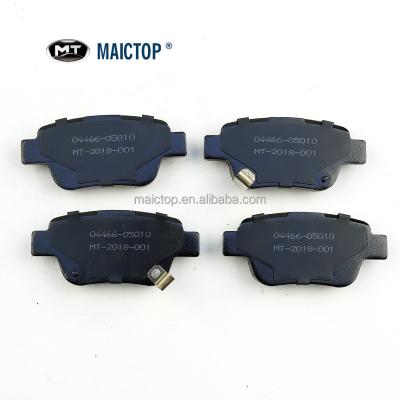 China Maictop Professional Car Auto Parts Brake Pads 04466-05010 For COROLLA AVENSIS FD2749 AF2239M AZT250 E-CLASS (S211) T-Model for sale