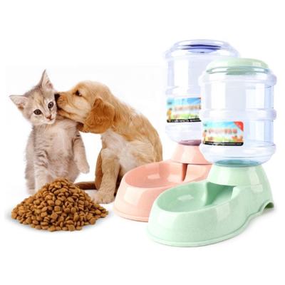 China Wholesale Hot Selling Viable Blue Dog Food Automatic PP Water Feeder for sale