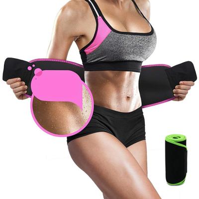 China 2021 Eco-friendly New Strong Adjustable Belly Burner Waist Trainer Slimming Belt for sale