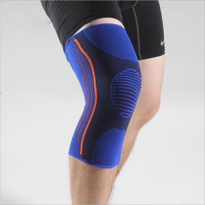 China Hot Sale Anti-Slip Sleeve Logo Non-Slip Nylon Knitted Knee Sleeve Customized Compression for sale