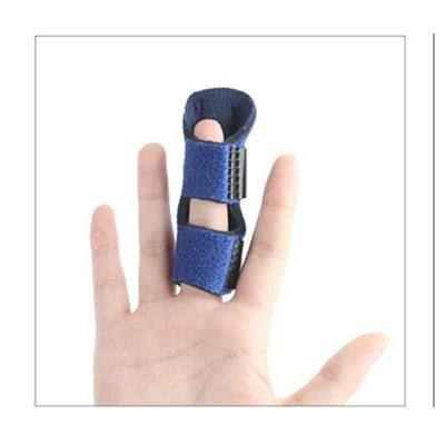 China Protect Fingers Against Injured Bilateral Finger Splint Joint Brace Adjustable Support Finger Protector Finger Protector for sale