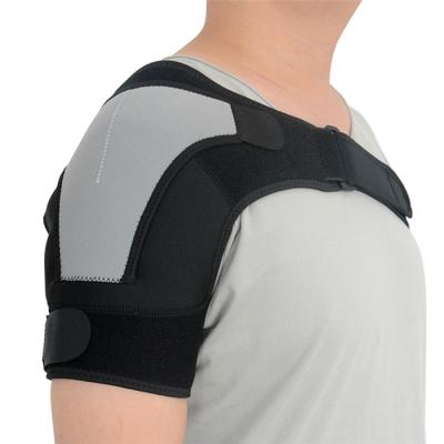 China Elasticity Adjustable Breathable High Quality Breathable Sports Single Shoulder Brace Support for sale