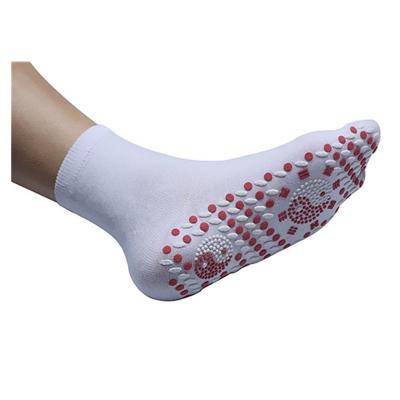 China Hot Selling Antibacterial Tourmaline Warm Cold Comfortable Feet Health Heated Socks Self Heating Socks for sale