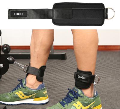 China FootT ankle sleeve made of China neoprene padded ankle cuff cable machine workouts with durable cuffs for ab, leg for sale