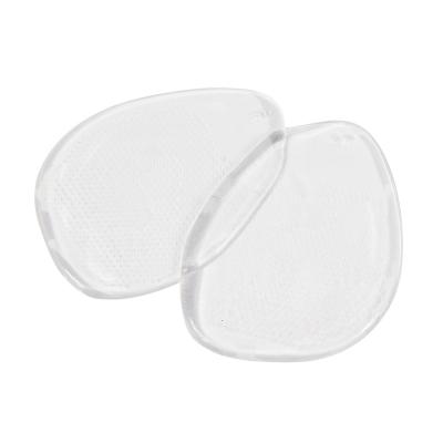 China Transparent PU Anti Slip Forefoot Gel Pad For Heels Massage Insole for sale