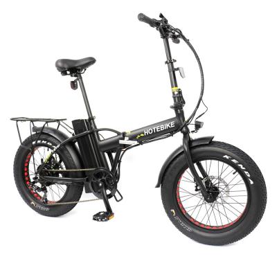 China 36V Aluminum Alloy Foldable Battery Electric Bike 7 Speed ​​For Adults 350W China Fat Tire Electric Bicycle for sale