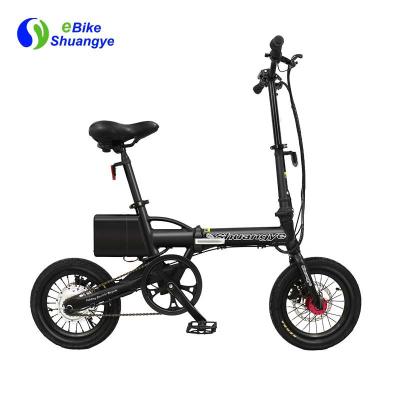 China Cheap Price 14 Inch Frame Chinese Electric Bike Standard Type Aluminum Folding for sale