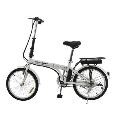 China 2021 standard cheap electric folding bike 20 inch 36V 250W 350W light weight e-bike battery smart bicycle for sale