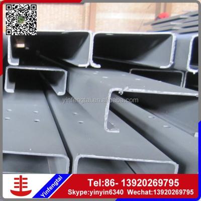 China Building& Structural C And U Profile Steel Channel For Metal Bracket Repair Construction for sale