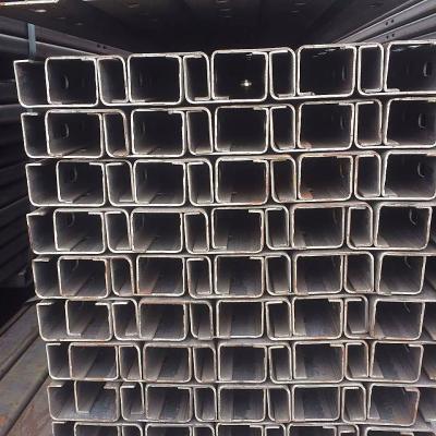 China Construction SS400 /Q235 Steel Section Iron U Bar Price U Channels C Beam for sale